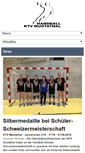 Mobile Screenshot of handball-ktvm.ch